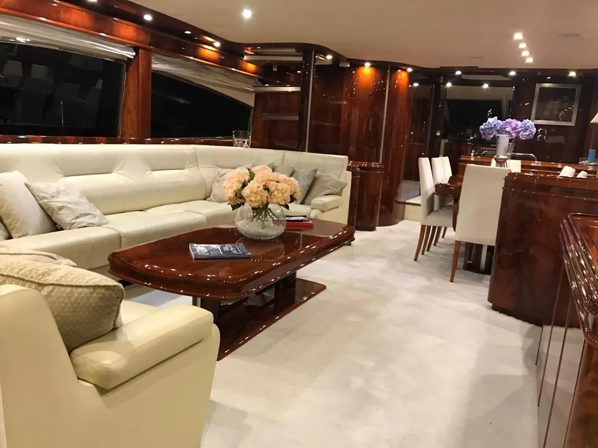 Botel Rent Luxury Motor Yacht Hotel Barcelona