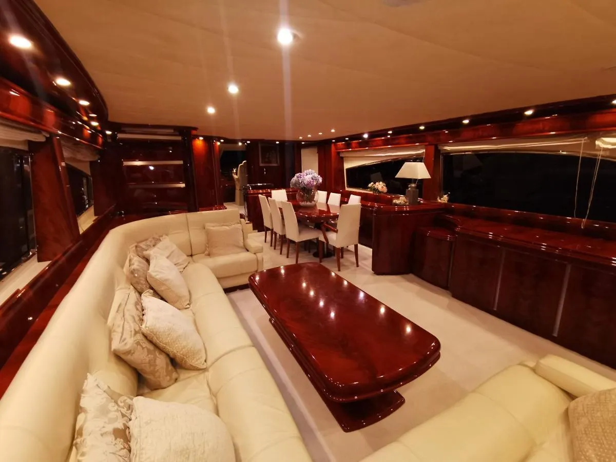 Rent Luxury Motor Yacht Hotel Barcelona Botel