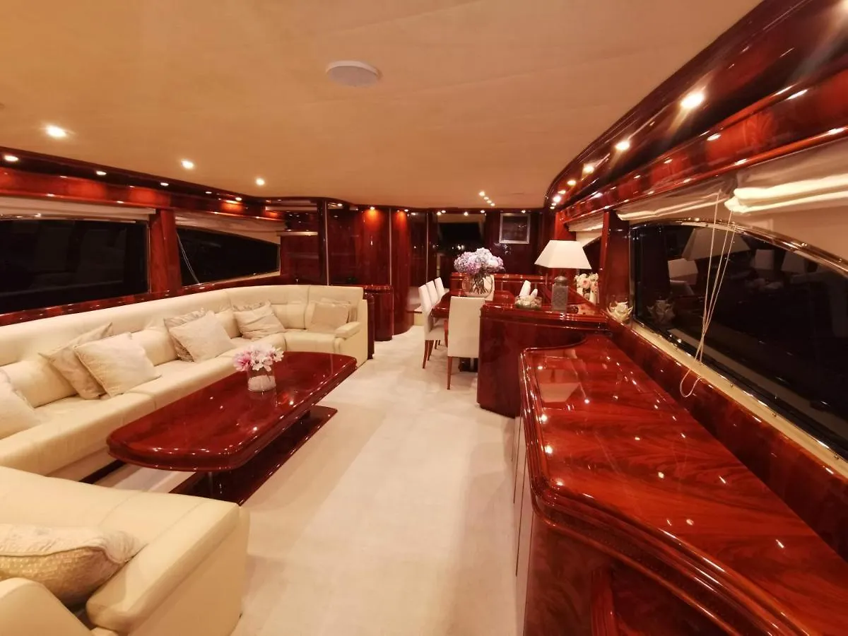 Rent Luxury Motor Yacht Hotel Barcelona Botel
