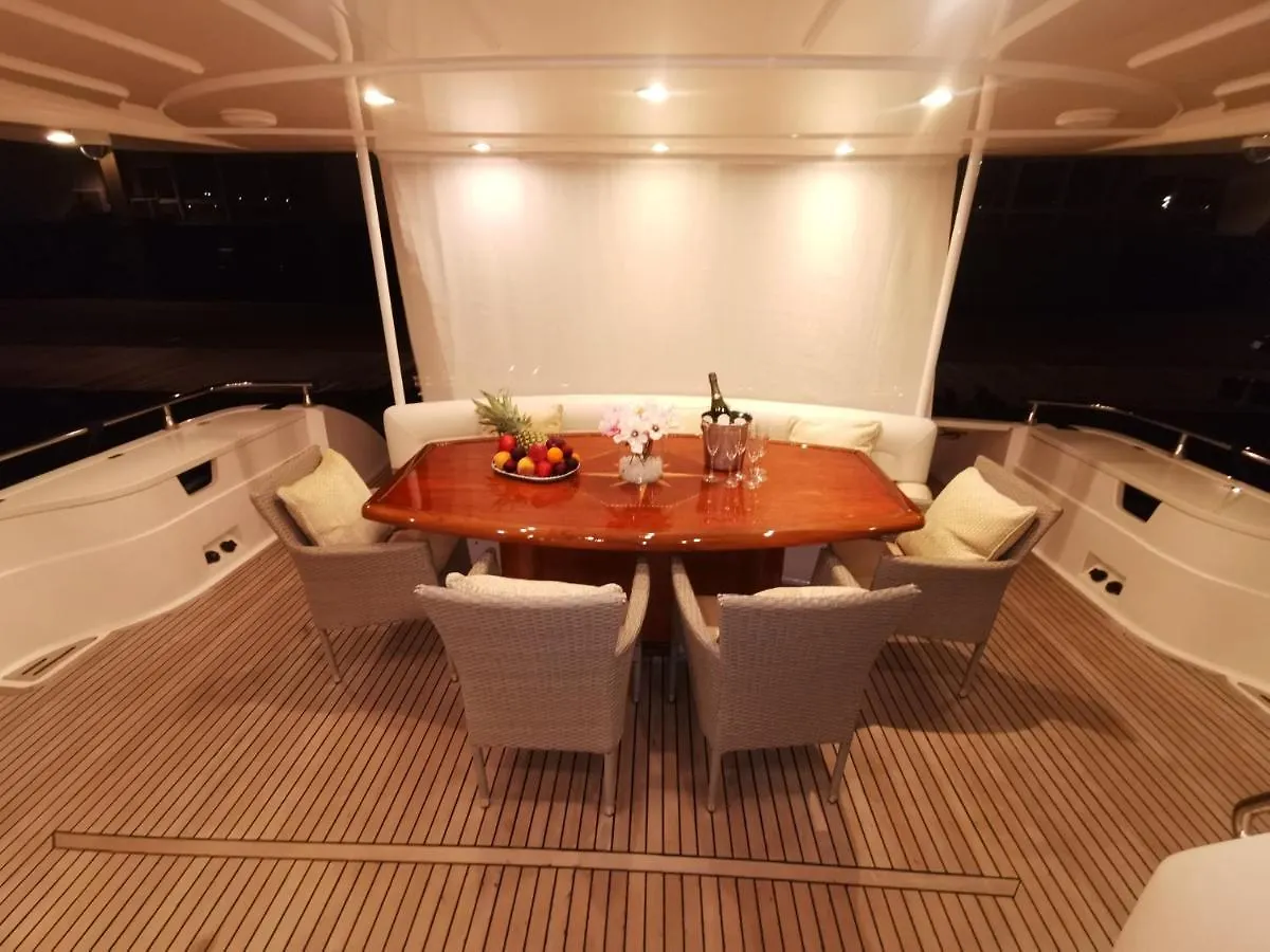 Rent Luxury Motor Yacht Hotel Barcelona Botel